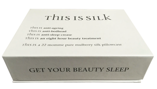 Image Title THIS IS SILK - Navy Blue SILK PILLOWCASE (22 momme)